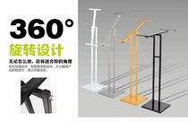 KT board display frame poster stand easy-to-pull sign double-sided display stand advertising stand advertising stand vertical