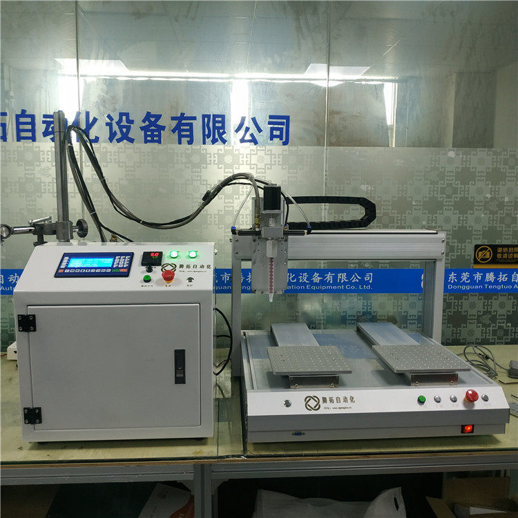 Two-component glue filling machine Transparent epoxy resin glue filling machine Automatic glue matching machine Tengtuo glue filling machine