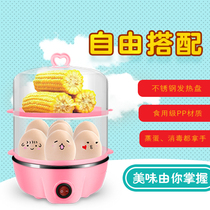 Double-layer egg cooker multi-function steamed custard automatic power-off household small 1 person