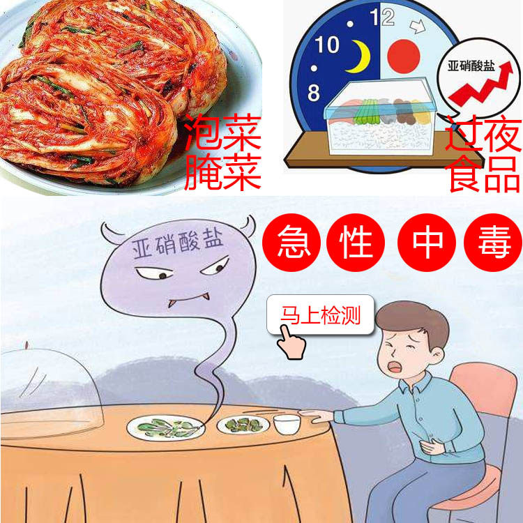 Zhiyunda nitrite test paper bird's nest canned bacon pickled vegetables fried barbecue and other foods rapid detection