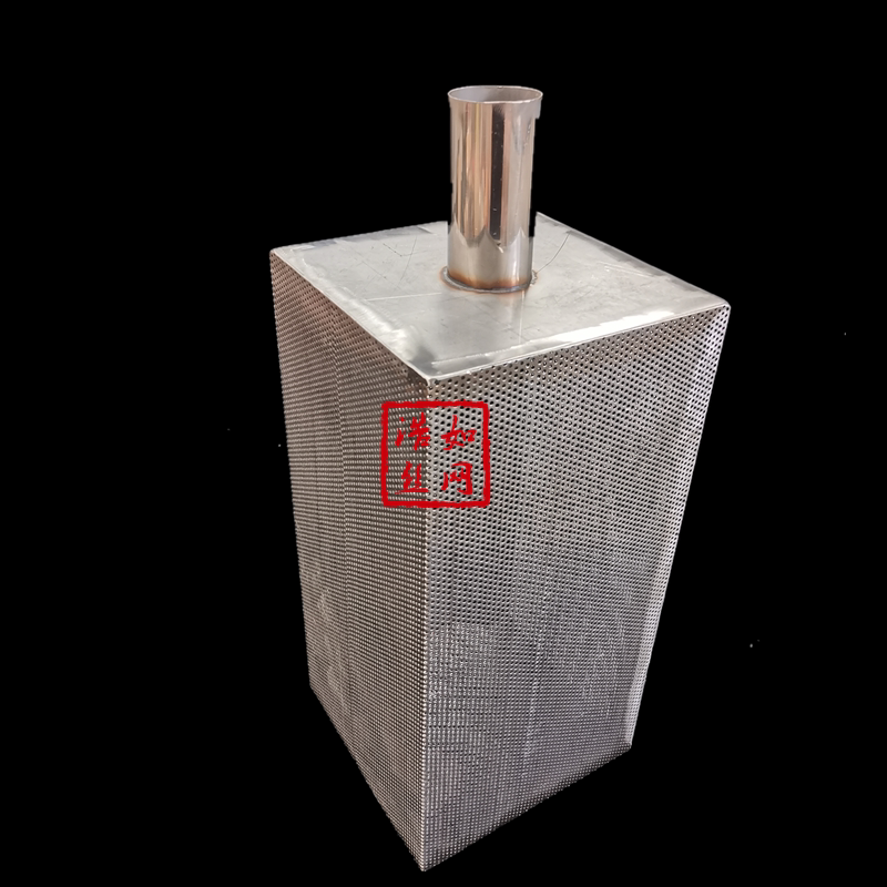 Customized 304 stainless steel sewage filter mesh fish pond sewage garbage filter suction pipe filter mesh