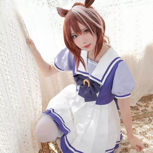 Скачки скачки симпатичная дерби бай -майкун cos reeson academy orifors cosplay girls 'школьная одежда