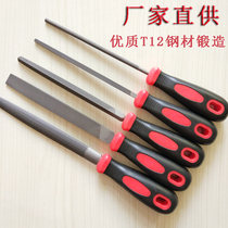 File grinding steel file Metal woodworking set Shorty tool Round file Flat file plate file Semicircle triangle triangular edge