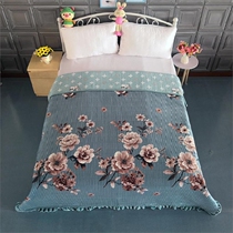 Double sided bed cover side suede side cotton close-fitting theme 150 cloth art 2 3 Dirty Wedding Mattresses Multipurpose Couple