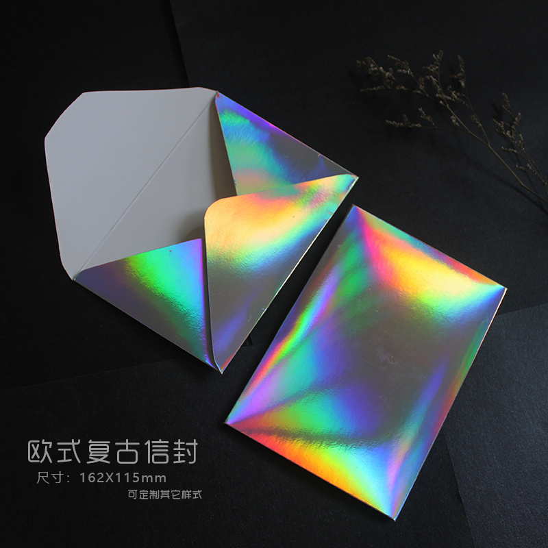 Blank Envelope Please Cambodia Cards Postcard Postcard Envelopes Greetings Cards Flash Laser Phantom personality Cards Customizable