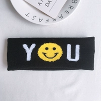 Абрикосовый цвет черный фон смайлик тебя