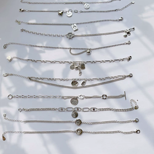 Браслет, высококачественный аксессуар, в корейском стиле, серебро 925 пробы