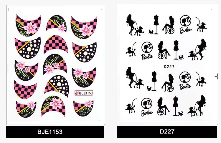 Mới móng tay nghệ thuật watermark sticker móng tay đính móng tay đồ trang sức sơn móng tay cao su sticker trang trí có thể làm hai tay - Sơn móng tay / Móng tay và móng chân sơn móng tay màu đỏ