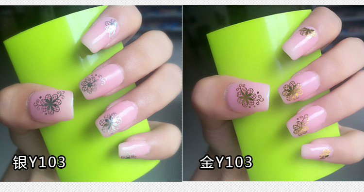 Nail mới dán Đề can móng tay Sơn móng tay Bảo vệ môi trường Phụ nữ mang thai có thể sử dụng đề can nghệ thuật móng tay - Sơn móng tay / Móng tay và móng chân màu sơn móng đẹp