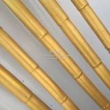 Симуляция золото бамбук Золотой бамбук -полюс зеленый растение Corthiri Моделирование бамбукового листа брак золотой бамбук