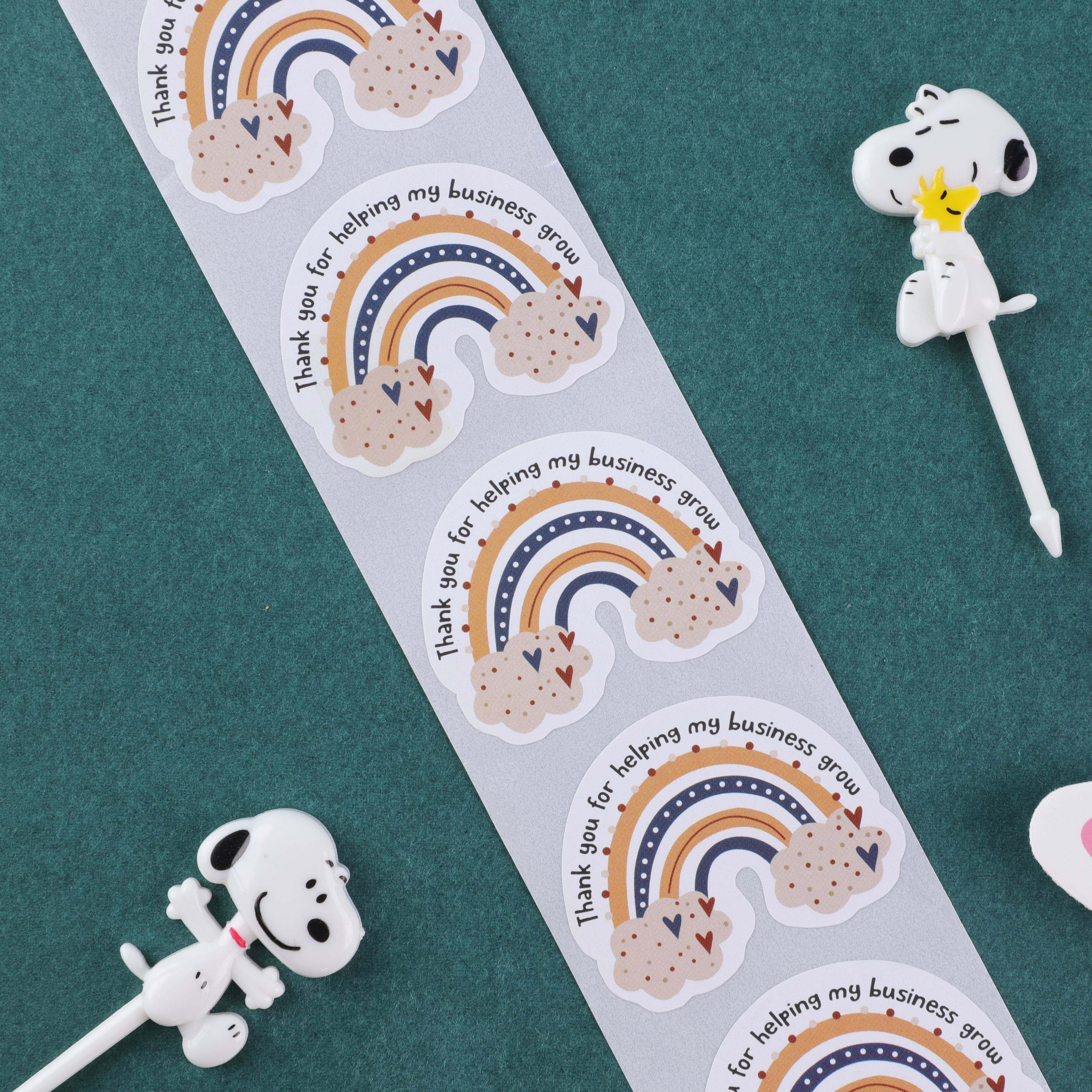 INS thankyou Thank You stickers gift sealing stickers decorative stickers