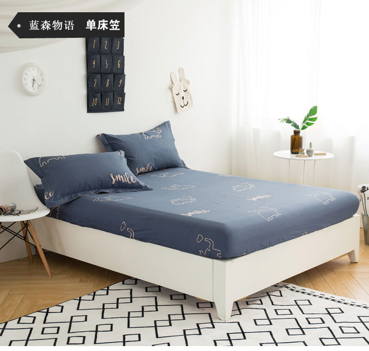 Giường 笠 đơn mảnh bông 100% cotton 1,5m1.8m giường che chống trượt Simmons nệm bìa 1.2 m