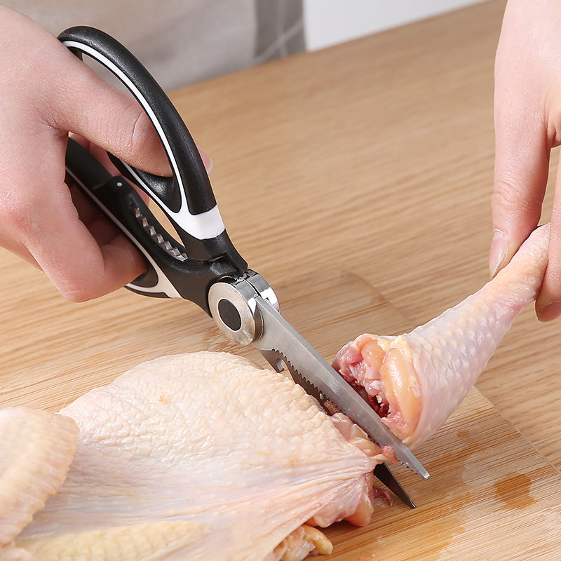 Stainless steel Mighty Chicken Bone Kitchen Home Scissors Cut Bone Cut for Multi-use Labor-saving Daily Scissors