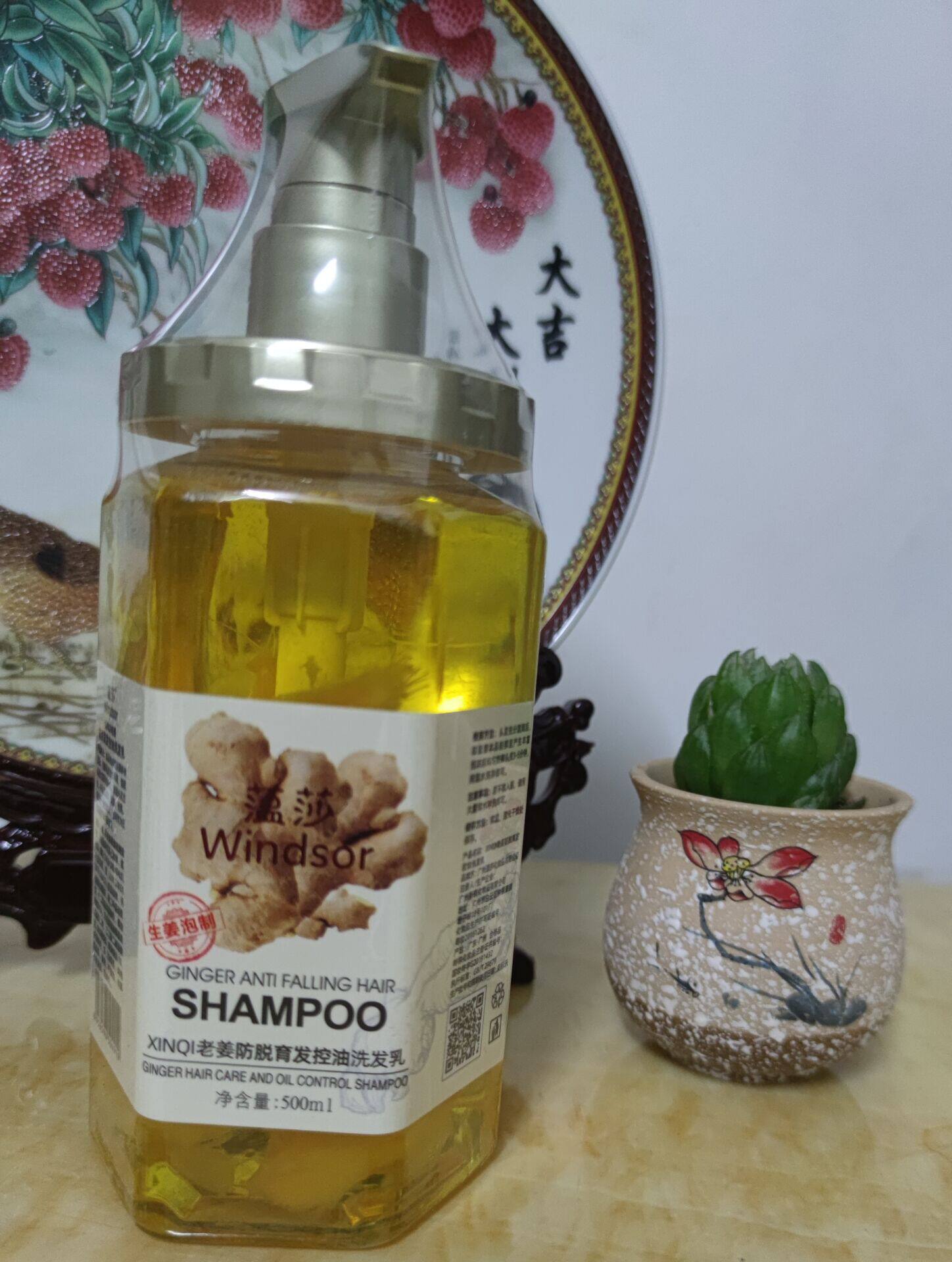 Xia Sha bubble ginger fresh extract silicone oil-free old ginger ginger shampoo oil control 500ml