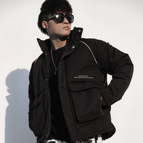 BLUESFLY upright collar original warm thickening sports cotton clothing casual blouses jacket handsome air autumn and winter training windproof