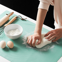 Large silicone kneading pad thick non-slip and noodle plate baking tools household heat-resistant non-stick rolling pad scale