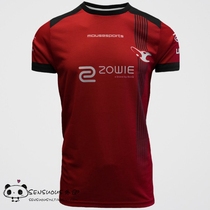 Mousesports short-sleeved new team uniform European esports team mouz csgo chrisJ mouse