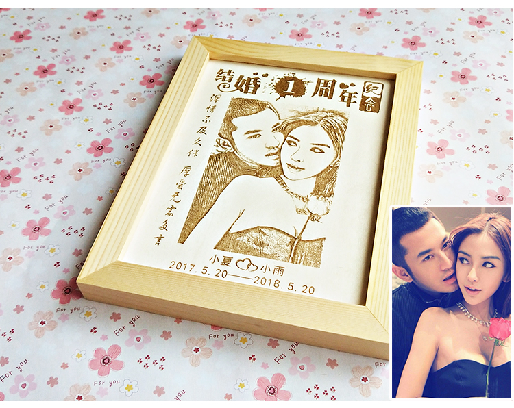 情侣恋爱一周年结婚纪念日礼物送老婆送女友生