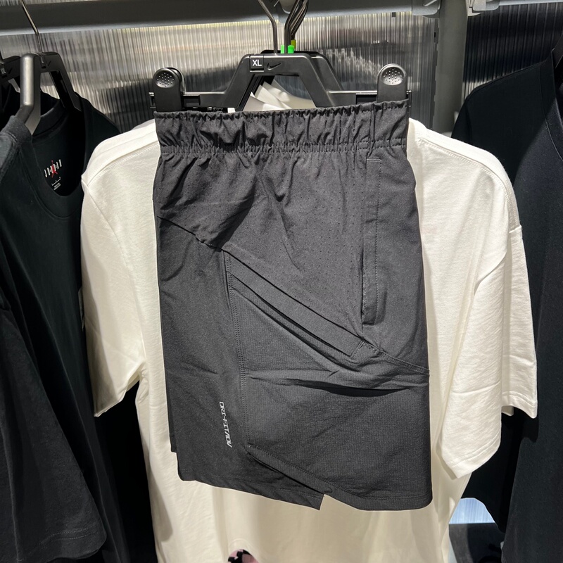 Nike Nike Men's Black Outdoor Training Running Fitness Sports Casual Breathable Shorts If2217-010 Nike Nike Men's Black Outdoor Training Running Fitness Sports Casual Breathable Shorts If2217-010