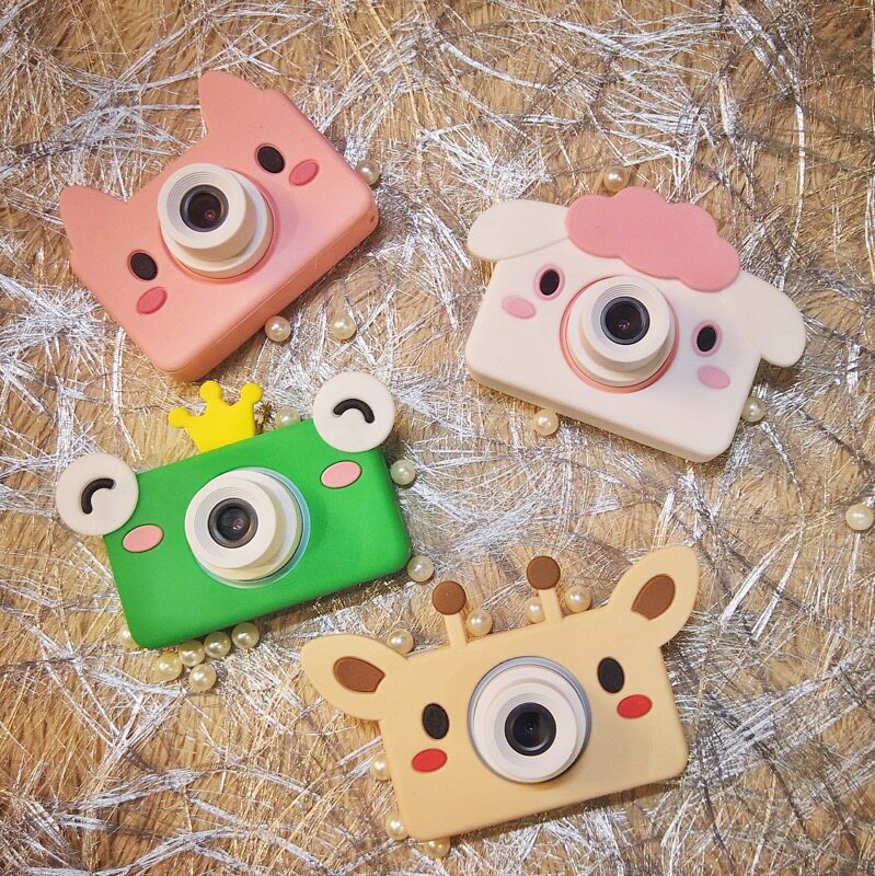 GEEKPAPA Meng Kachu children's cartoon mini digital camera can be connected to WiFi photo toy gift