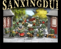 Hello history Sanxingdui Sichuan and Shu Xiaodui rock series blind box 2020 net celebrity new trendy doll hand-made