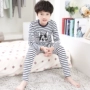 Bộ đồ lót bé trai mùa thu và mùa đông mẫu cotton trẻ em và nhung ấm áp 12 teen 13 bé trai mùa thu 15 quần lót trẻ em