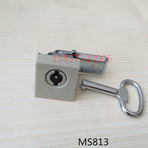 MS813 white high and low voltage power distribution cabinet door lock MS813 black AE box lock industrial cabinet lock