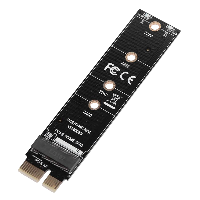 PCI-E Go M 2 Hard disc NVME riser IntelINTEL Proud SSD Card Reader 1X Test Bezel Card