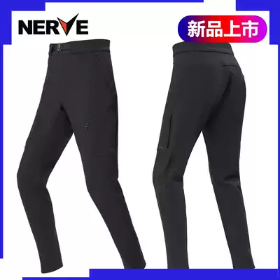 NERVE Nev locomotive casual riding pants men comfortable breathable anti-fall windproof locomotive warm racing pants