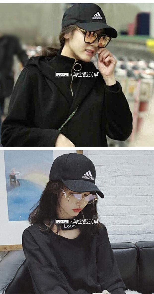 Adi Adidas nam và nữ có cùng mũ lưỡi trai mũ thể thao mũ trung tính S98156 BK7308 mũ lưỡi trai trẻ em