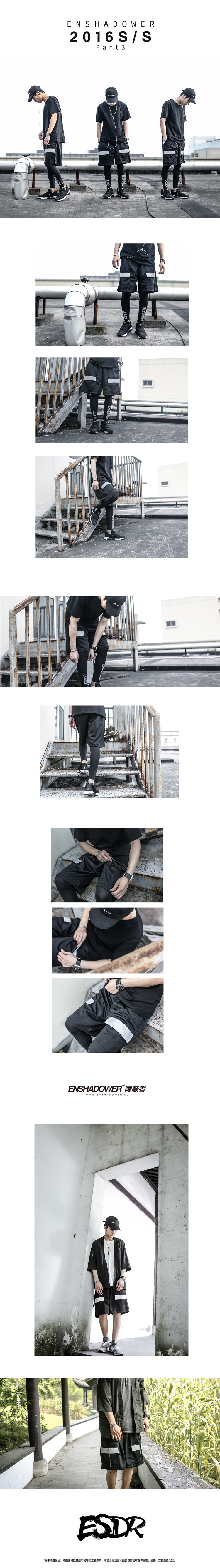 Short sport homme ENSHADOWER 2016SS - Ref 543843 Image 20