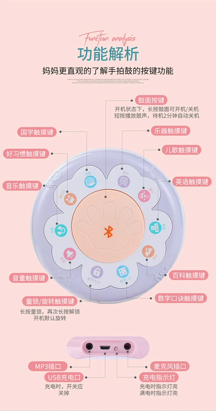 Đồ chơi trẻ em âm nhạc chuyển động bé trai bé gái 3-6-12 tháng 7 trẻ mới biết đi 0-1 tuổi câu đố 8 tuần - Đồ chơi âm nhạc / nhạc cụ Chirldren