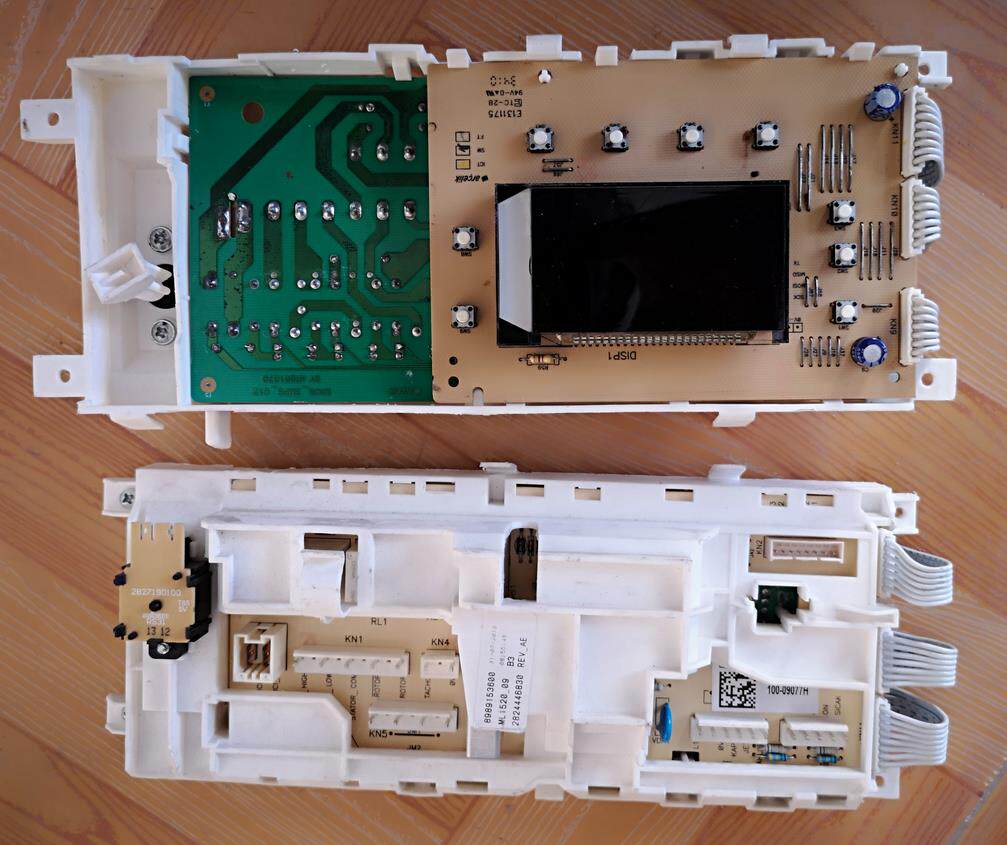 Beko washing machine circuit board EL8364_09 2824442150AE BY AR001870