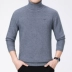 Áo len cashmere nam chính hãng áo len cao cổ trung niên cộng với nhung dày áo len áo len áo len nam đẹp Áo len