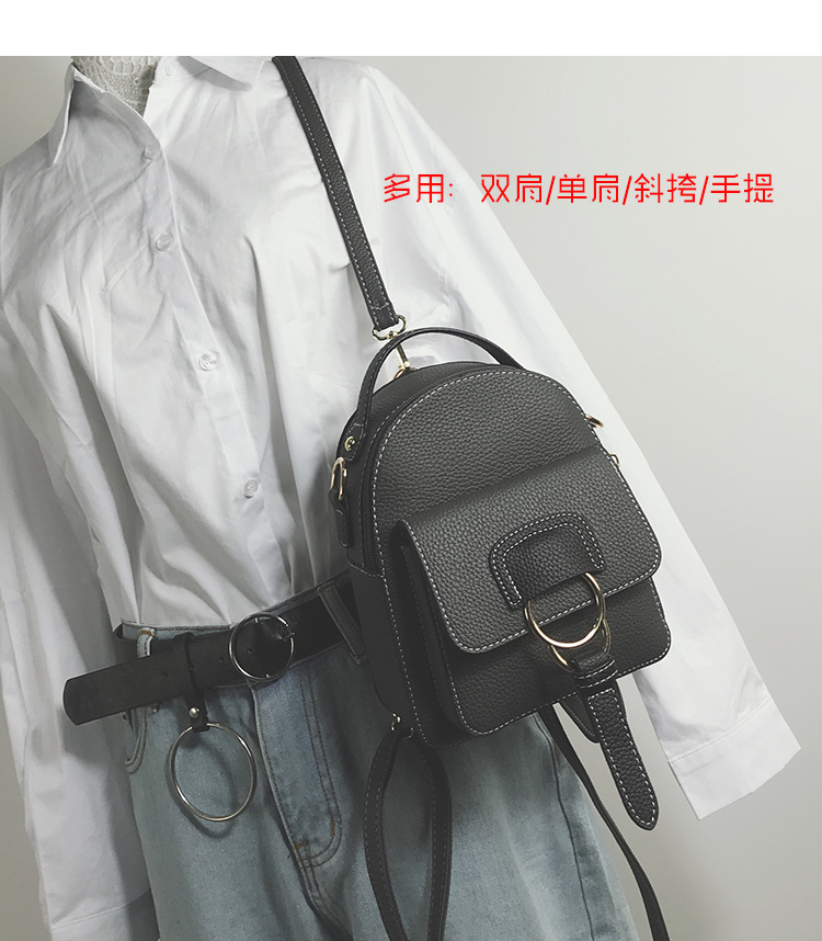 2018 mới của phụ nữ túi vai nhỏ túi nữ Hàn Quốc phiên bản của mini casual hoang dã ba lô nhỏ đa mục đích du lịch túi thủy triều nhỏ balo yuumy