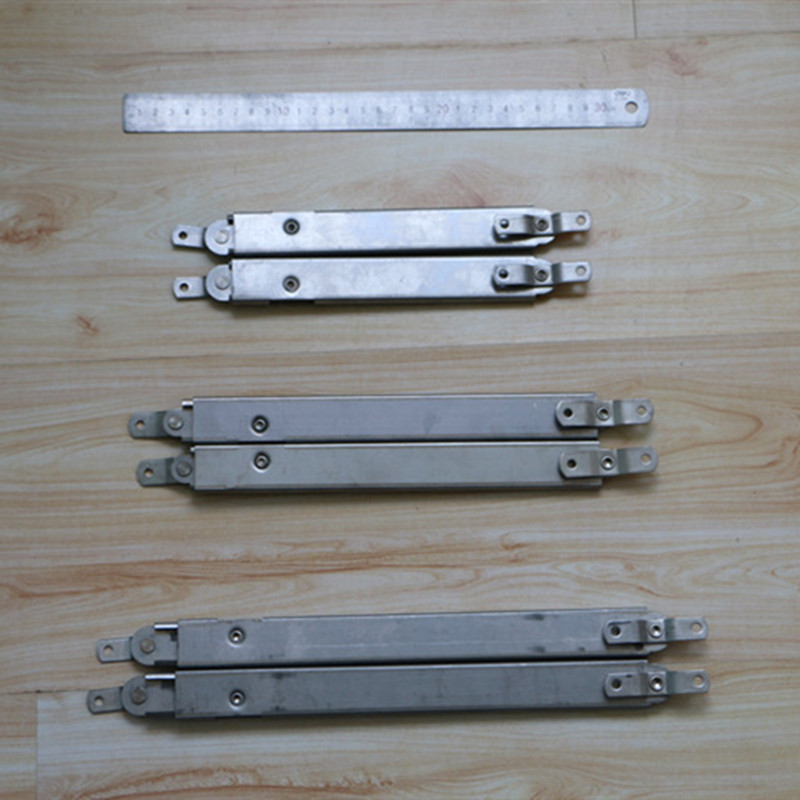 304 stainless steel broken bridge aluminum window telescopic rod window two connecting rod upper hanging window limiter sliding support bracket