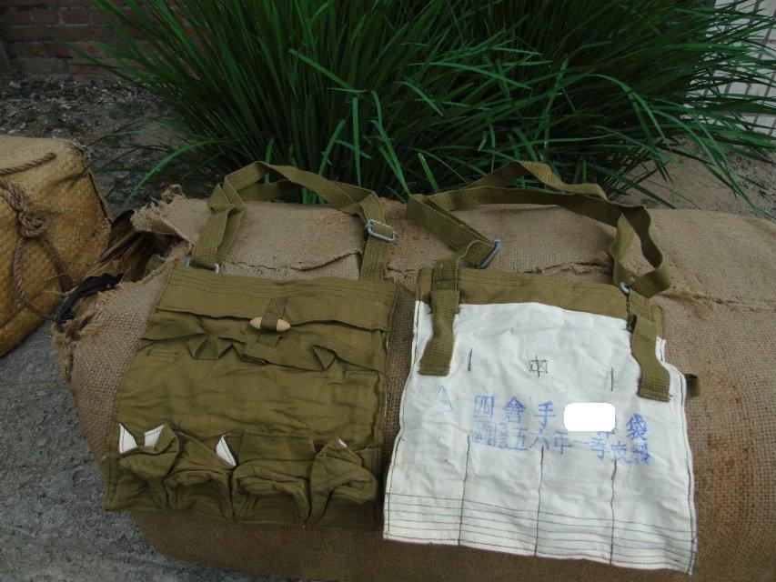 55-style four-bin cloth bag fun collection of military fans' collection