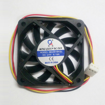 12V 3 lines small axial cooling fan thin cooling fan Ming right 6010 24v double bearing