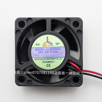 Taiwan three giant SJ4020HD2 24v 4CM small axial fan double ball bearing cooling fan