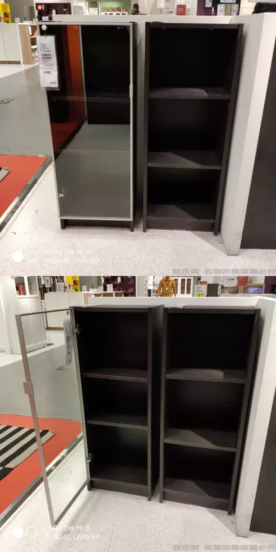 IKEA mua nội địa Tủ sách Billy tủ bên trong nhà đồ nội thất lưu trữ nhỏ 40x28x106cm - Buồng