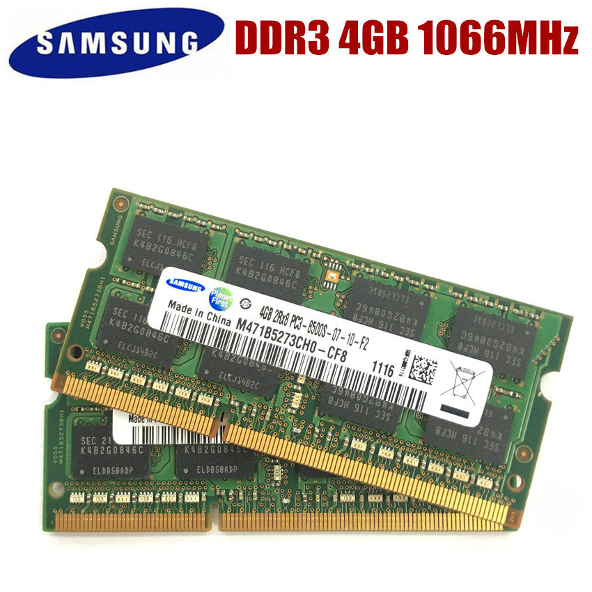Samsung DDR3 2GB 4GB 8GB 8GB 1066 PC3 1066 1333 1600MHZ Peoppress laptop memory