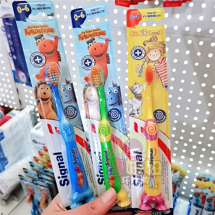 German signal baby baby toothbrush baby baby toothbrush baby baby toothbrush less than 01-2-3-6 years older and half