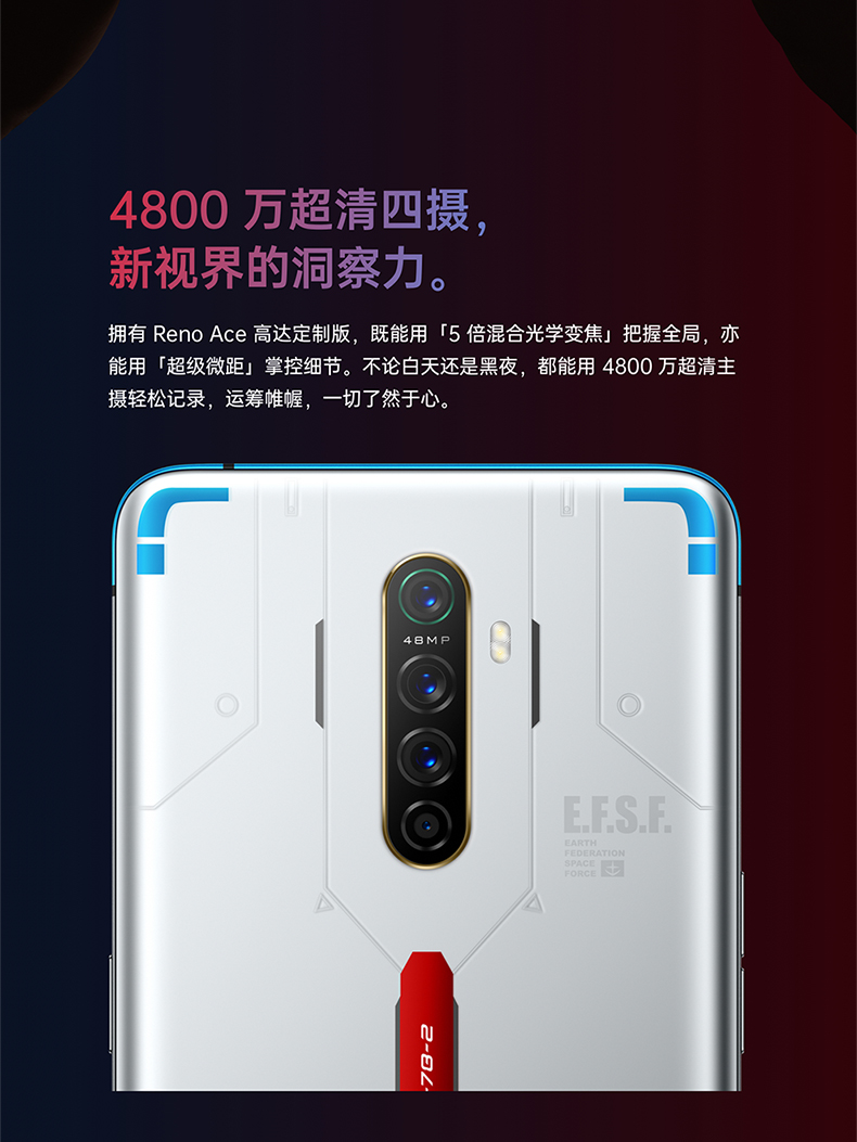 OPPO Reno ACE Gundam Customized version