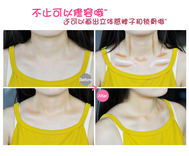 Hàn Quốc chính hãng Etude House đôi đầu sửa chữa công suất 101 sửa chữa công suất cao bóng tối mũi bóng cao thanh ánh sáng phấn bắt sáng mac