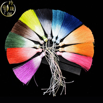 Gradual tassel hanging ears Chinese style accessories material compound classical fan pendant hanging jewelry pendant