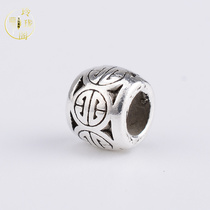 Tibetan silver spacer accessories alloy small beads bracelet semi-finished diy necklace anklet accessories material