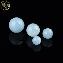Sea Blue Treasure scattered beads round beads Runblue bracelet Buddha beads diy accessories semi-finished hand string beads jewelry accessories