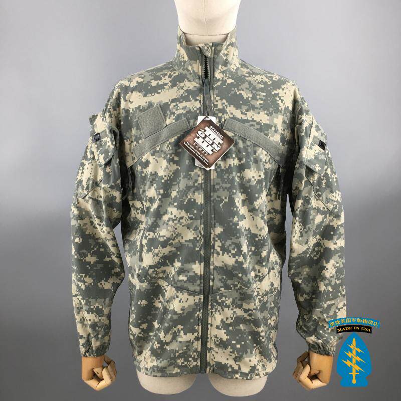 Military version ACU camo GEN III L4 soft shell windbreaker outdoor American tactical cold storm jacket jacket