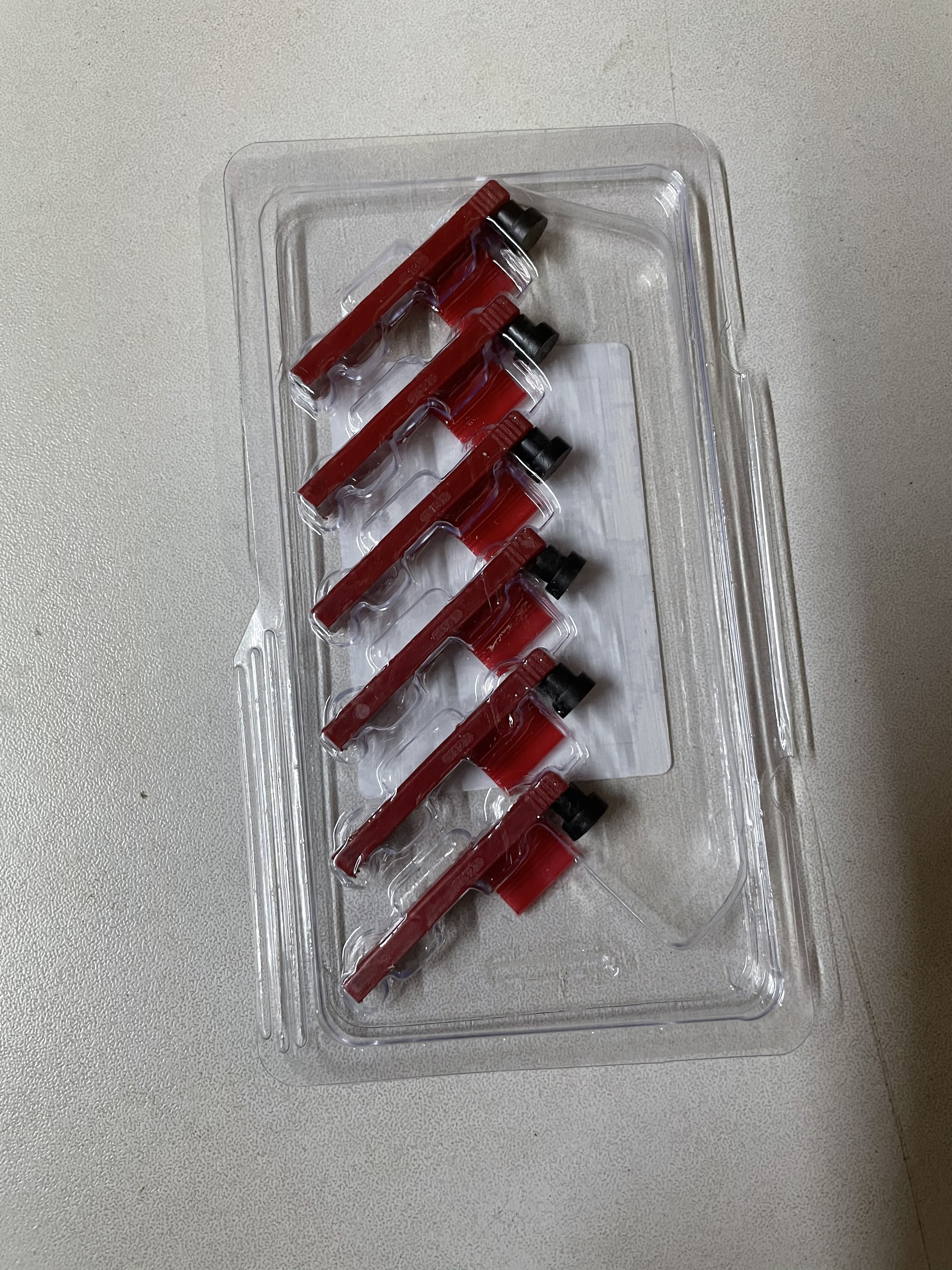 Korean Disc Pressure Gauge Record Pen 10557347 Portable Pressure Pressure Gauge HANWOOL Red-Taobao