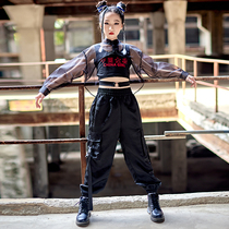 61 children cast out to suit girls national tide model walking show girl jazz dance performance Hip Hop Street Dance Tide summer